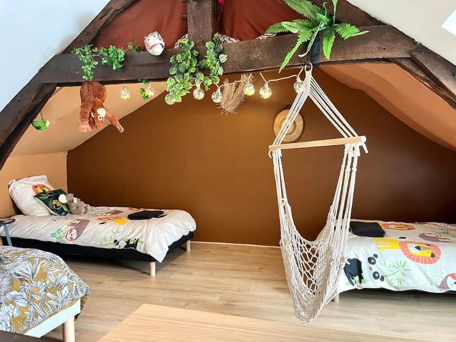La Cabane Tropicale Pontorson Exteriér fotografie